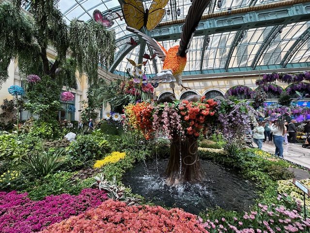 The Bellagio Conservatory.
